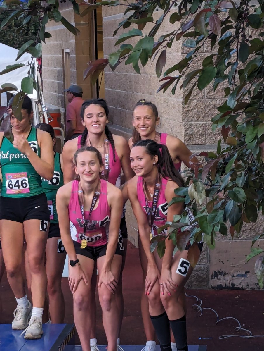 West Lafayette girls end the state meet with a 9th place finish in the 4x400 to get on the podium! Team of Henny Schminke, Charlotte Simpson, Molly Andrew, and Joselyn Jundos. Great job girls!