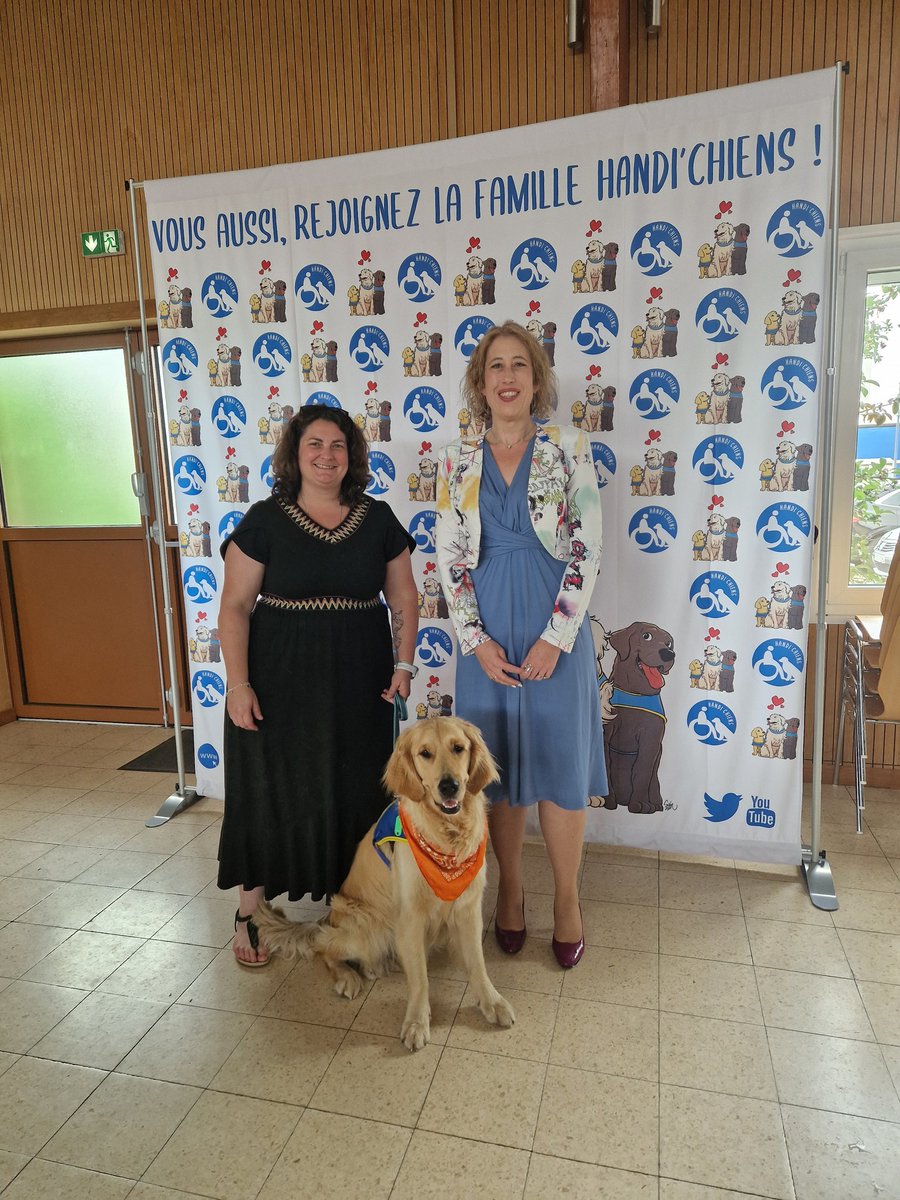 marcelpromatmut's tweet photo. Très fière et heureuse de représenter @matmut avec l'association @handichien au travers de nos valeurs communes lors de cette journée chargée en émotion. https://t.co/wlb7GeUoIF