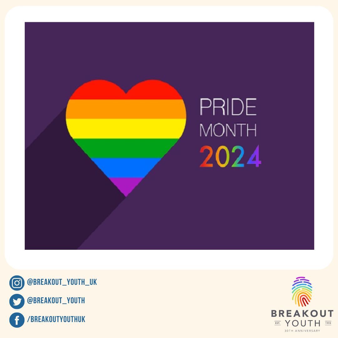 Today marks the start of pride month. June is Pride month - a month dedicated to celebrating LGBTQ+ communities all around the world. Happy Pride month to our young people, ally's, supporters and followers. We wish you a fun and safe month.#LGBT #LGBTQ #youthgroup #charity