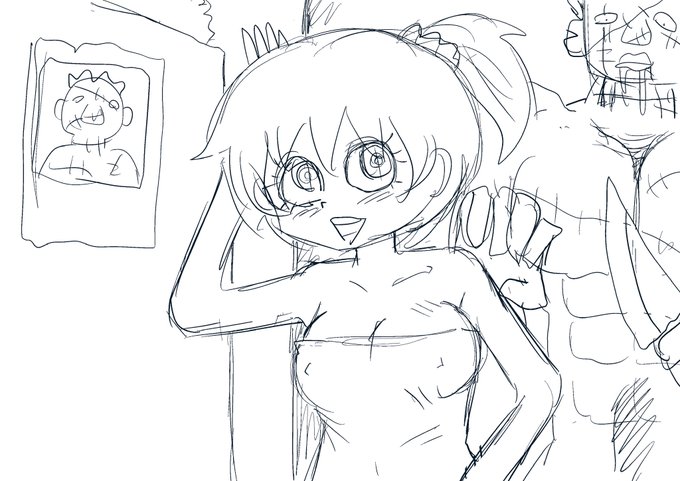 しょーがないから落書きした#お絵描き #落書き #落書き好きさんと繋がりたい 