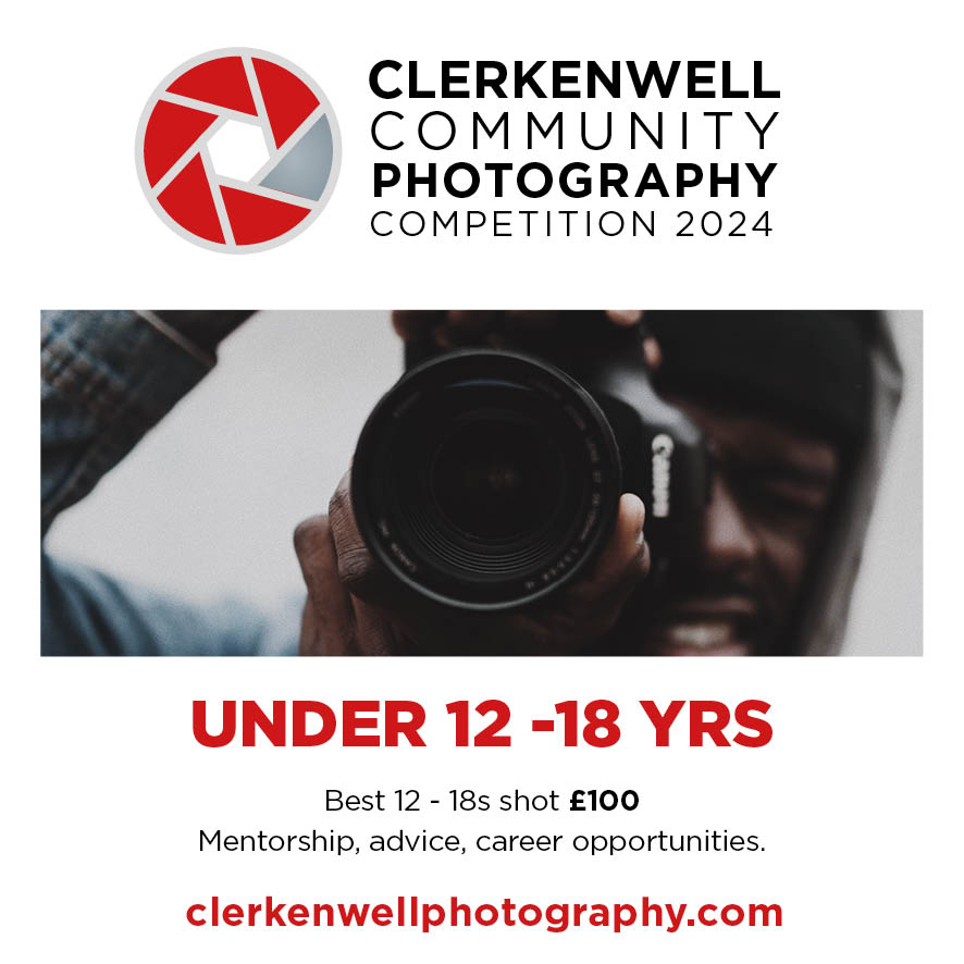 ClerkenwellPhotography (@clerkphoto) on Twitter photo Are you 12 -18? Get creative and get entering! £100 for the best 12-18's shot. <a href="/PeelInstitute/">The Peel</a> <a href="/CDALDN/">Central District Alliance</a> <a href="/HattonGDN/">Hatton Garden BID</a> <a href="/leaplondon_/">LEAP</a> <a href="/Soap__box/">SoapboxIslington</a> <a href="/Ec1Echo/">EC1 Echo</a> <a href="/StLukesTrust/">St Luke's Community Centre</a> <a href="/IslingtonWalks/">Islington Walks</a> <a href="/IsBrightFutures/">Islington Bright Futures</a> <a href="/islingtongztte/">Islington Gazette</a> <a href="/SoundSkool/">SoundSkool Music Industry College 🔈</a> <a href="/HOYD_Connect/">HelponYourDoorstep</a> <a href="/BarbicanL/">BarbicanCityOfLondon</a> <a href="/GoldMarcos/">Marcos Gold</a> <a href="/metjournalism/">London Met Journalism</a> Are you 12 -18? Get creative and get entering! £100 for the best 12-18's shot. <a href="/PeelInstitute/">The Peel</a> <a href="/CDALDN/">Central District Alliance</a> <a href="/HattonGDN/">Hatton Garden BID</a> <a href="/leaplondon_/">LEAP</a> <a href="/Soap__box/">SoapboxIslington</a> <a href="/Ec1Echo/">EC1 Echo</a> <a href="/StLukesTrust/">St Luke's Community Centre</a> <a href="/IslingtonWalks/">Islington Walks</a> <a href="/IsBrightFutures/">Islington Bright Futures</a> <a href="/islingtongztte/">Islington Gazette</a> <a href="/SoundSkool/">SoundSkool Music Industry College 🔈</a> <a href="/HOYD_Connect/">HelponYourDoorstep</a> <a href="/BarbicanL/">BarbicanCityOfLondon</a> <a href="/GoldMarcos/">Marcos Gold</a> <a href="/metjournalism/">London Met Journalism</a>