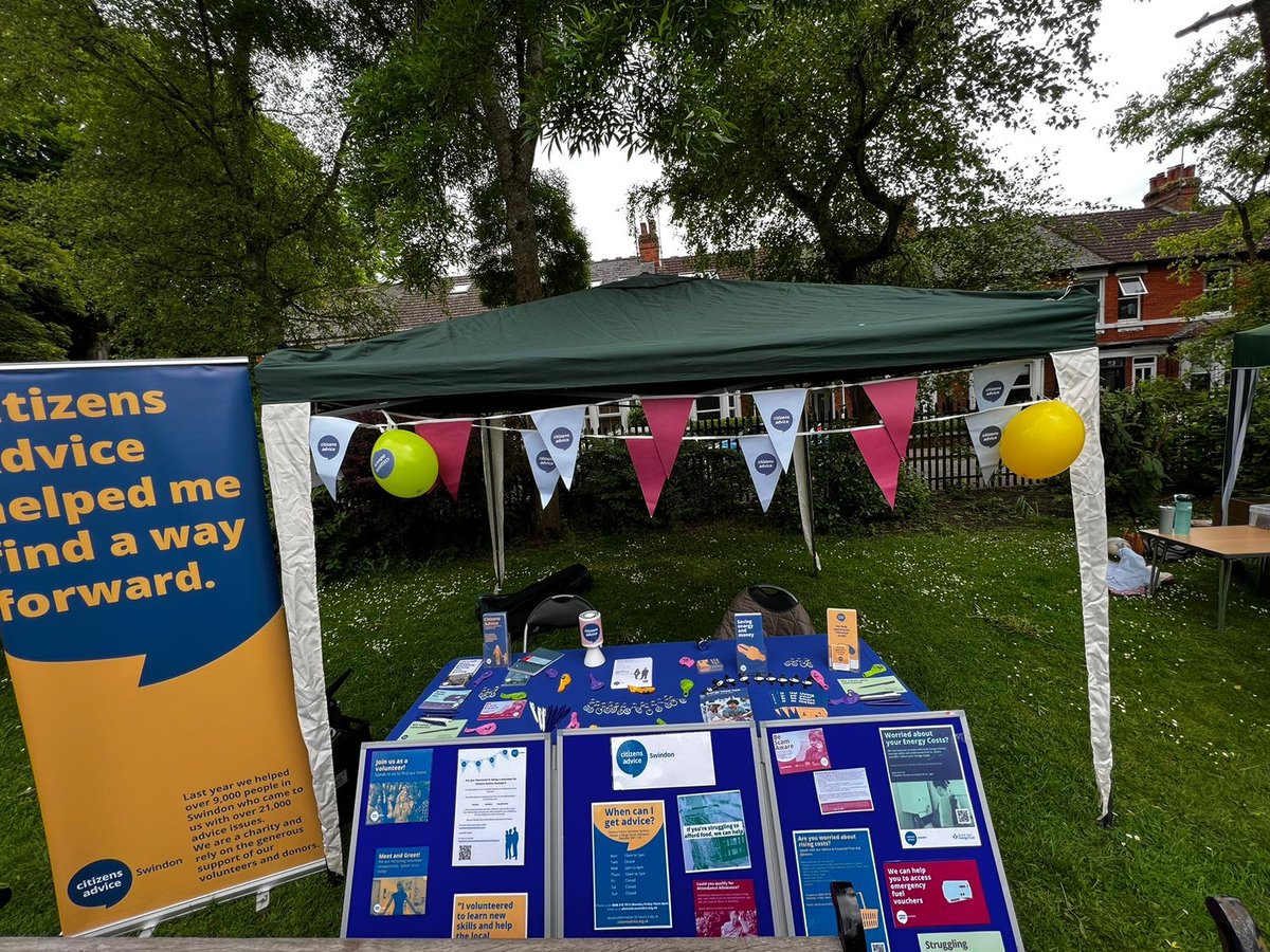 Come down to Old Town Family Festival today and meet our Advice &amp; Financial First Aiders!!  Go and have a chat, help them beat their record of 350 in a day!! If they make it, we will give them a day off!!