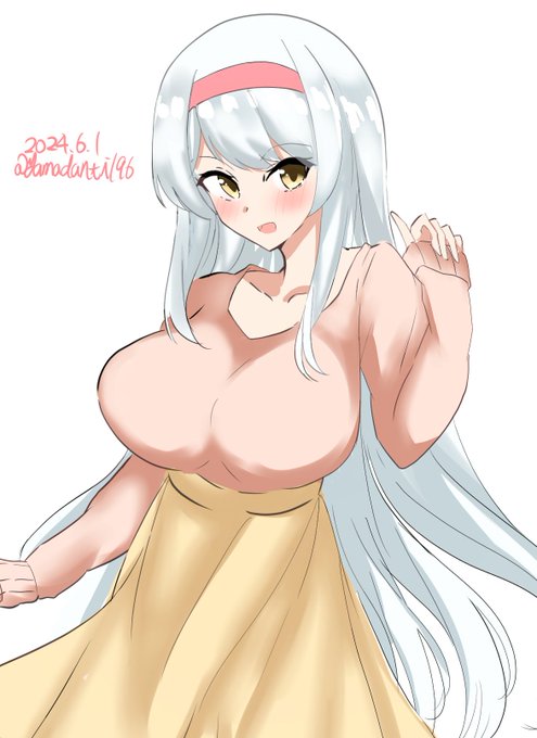 「large breasts one-hour drawing challenge」 illustration images(Latest)