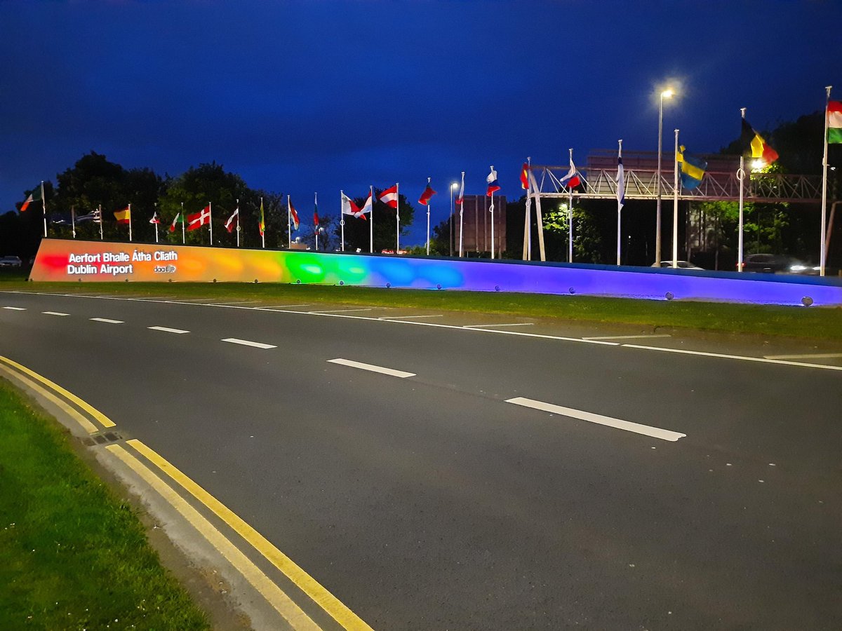 DublinAirport's tweet image. Happy #PrideMonth 🌈