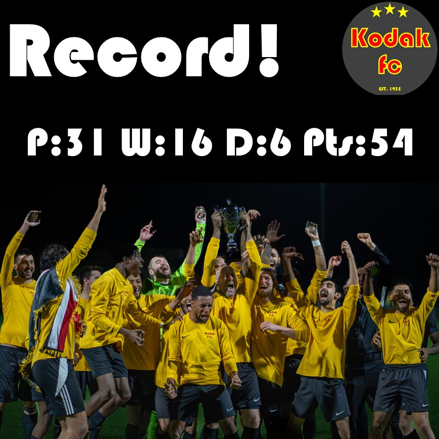 Congratulations to the first team who have now broken their record of most points in the Middlesex County Premier division.