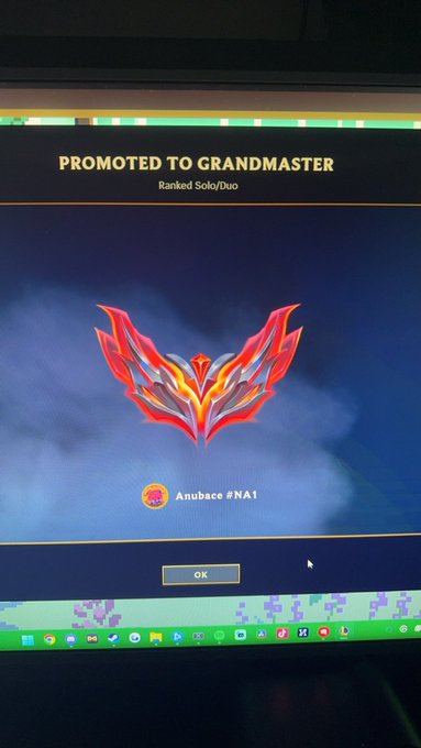 1 pic. After 15 games today I finally hit Grandmaster again - next stop ?? #leagueoflegends #Jungler