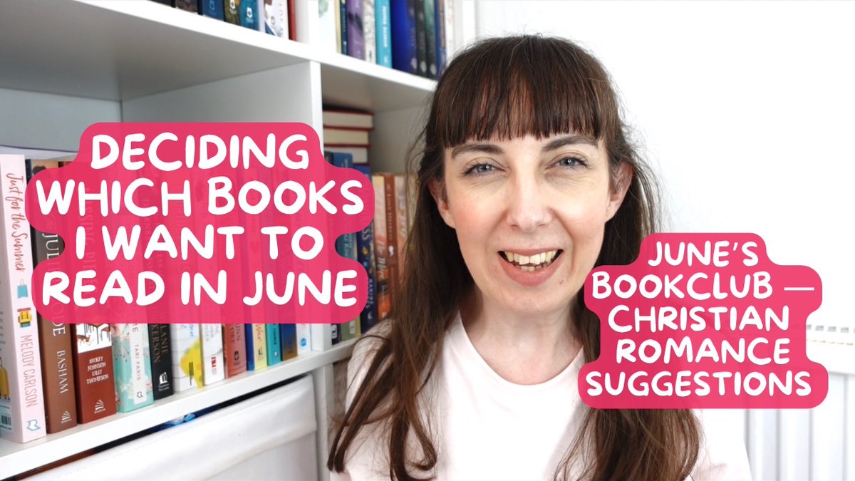 On YouTube this weekend I’m deciding and deliberating which books to read in June and what to read for the Christian contemporary/contemporary romance prompt for bookclub.
#christianfiction 
youtu.be/sYBeqEawOZU?si…
