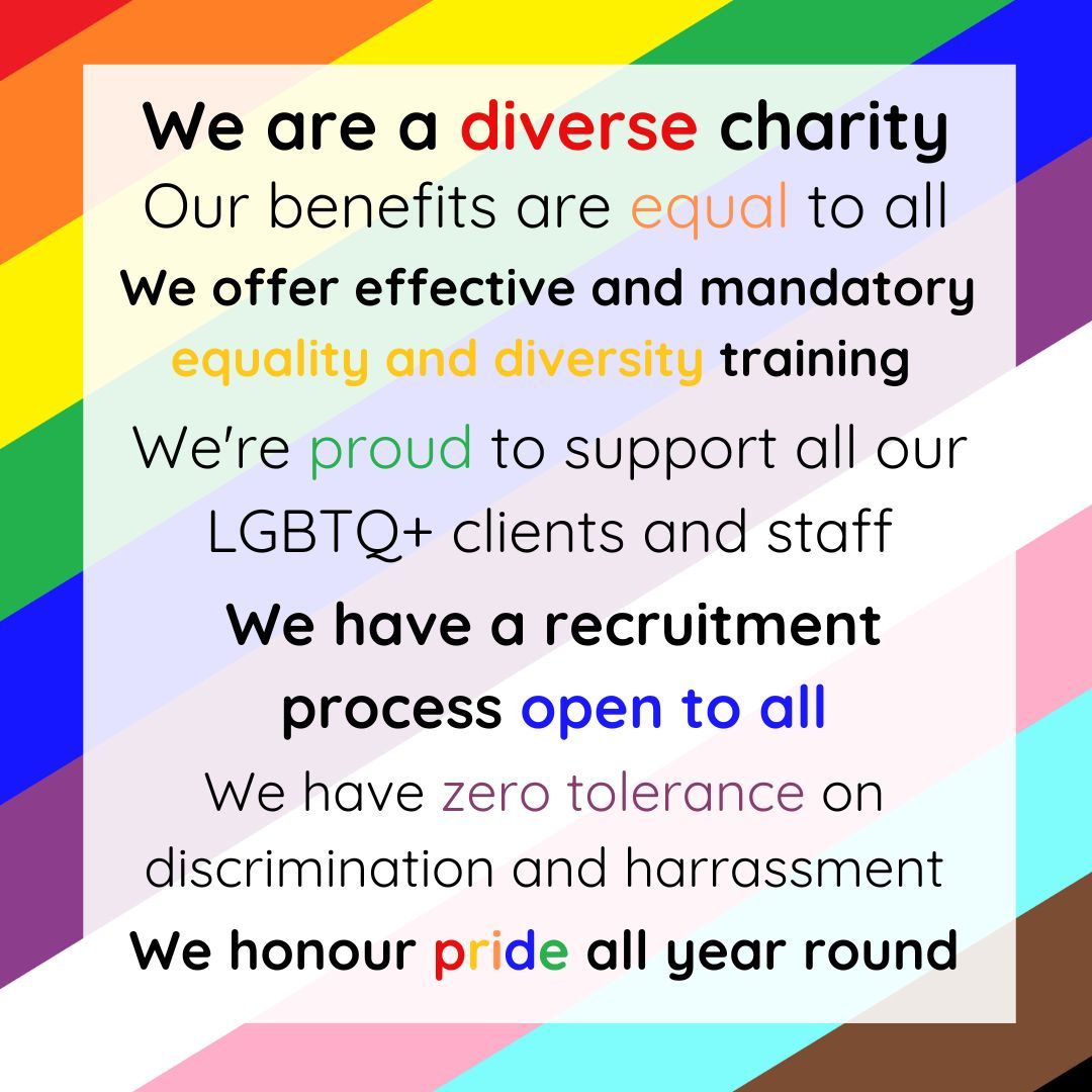 We are proud of every single one of our clients and colleagues all year round! This pride month, we are shouting out loud about what we do every month, not just June. We're here for everyone; we're here for equality.   #pridemonth2024 #pridemonth  🏳️‍🌈 🌈