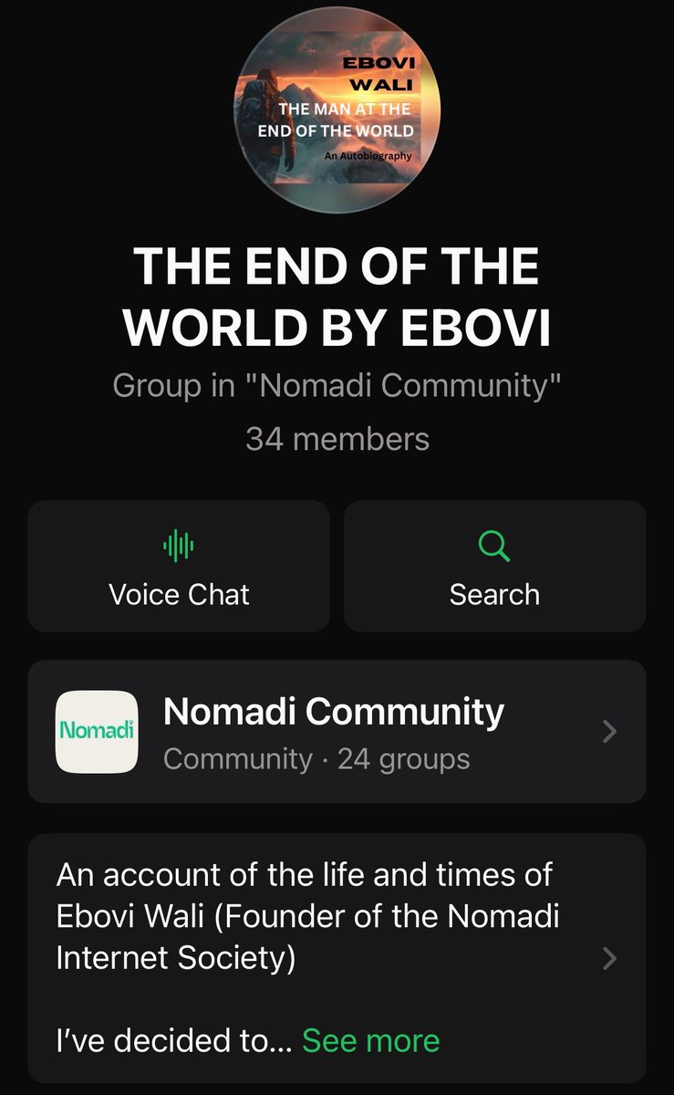 eboviwali's tweet photo. Subscribe to my creator channel hosted on Nomadi for more life principles like this, intertwined with my life lessons and that of greats that have run ahead of me >>> https://t.co/IOdq8lfb4L

#internet #nomadi #digitalnomad #digitalnative #eboviwali #creator https://t.co/GPkpCvZzdT