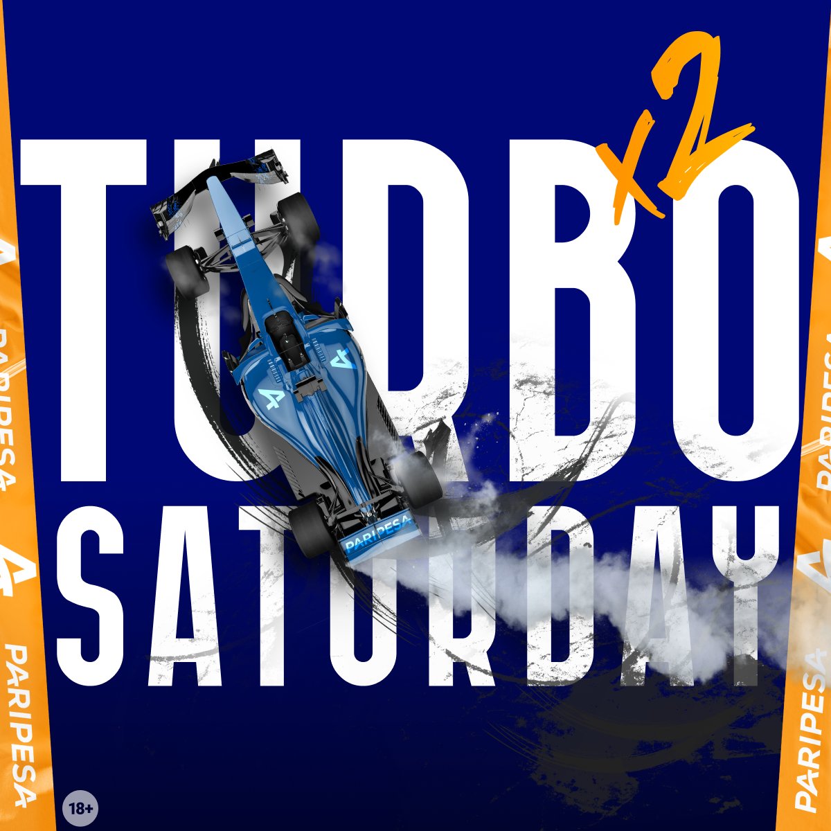 😀 We are sure that you can’t imagine Saturday without PARIPESA TURBO SATURDAY!
🤑 Top up your account every Saturday and get a 100% deposit bonus

💙Read all the rules on PariPesa!
👉 m.paripesa.bet/irw5

#paripesa #turbosaturday