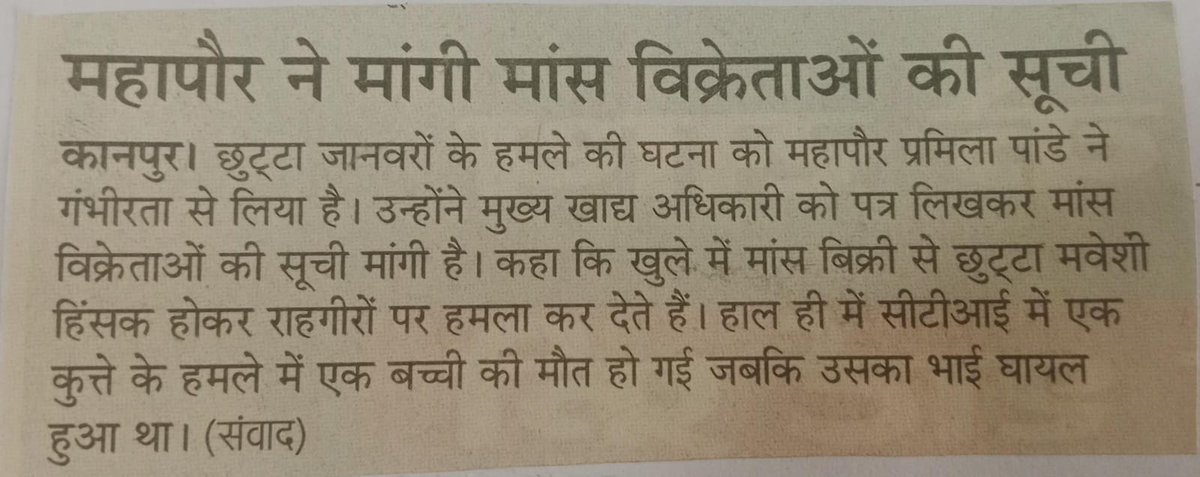 दैनिक समाचार पत्रों में