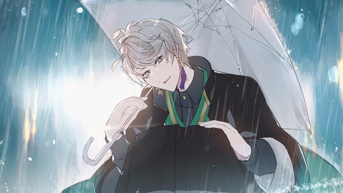 「solo transparent umbrella」 illustration images(Latest)