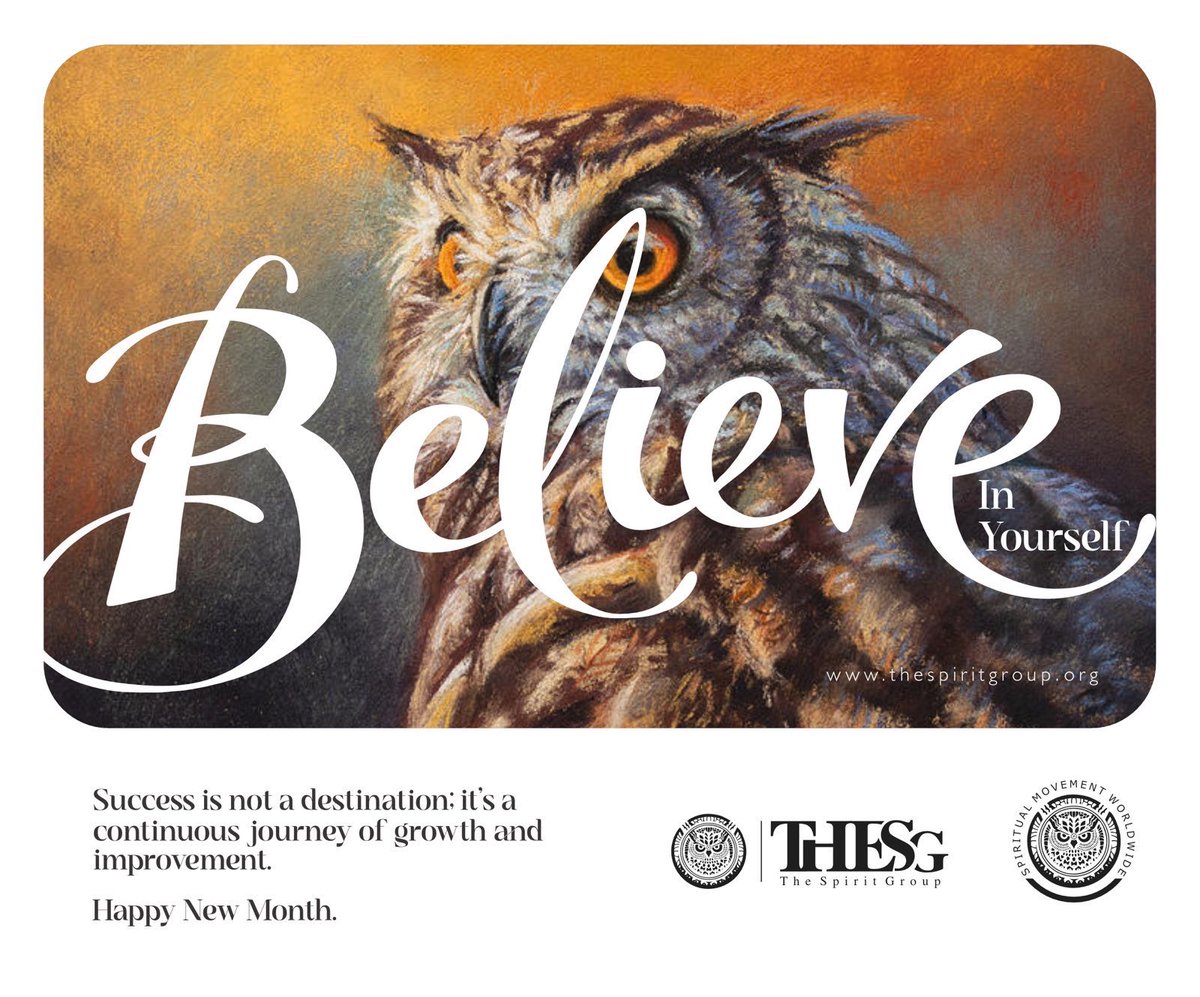 _TheSpiritGroup's tweet image. Keep Believing In Yourself🦉..
@_spiriituaL | @Sounds0fSpirit |@OwlsomeWears | @FFF_NGR.