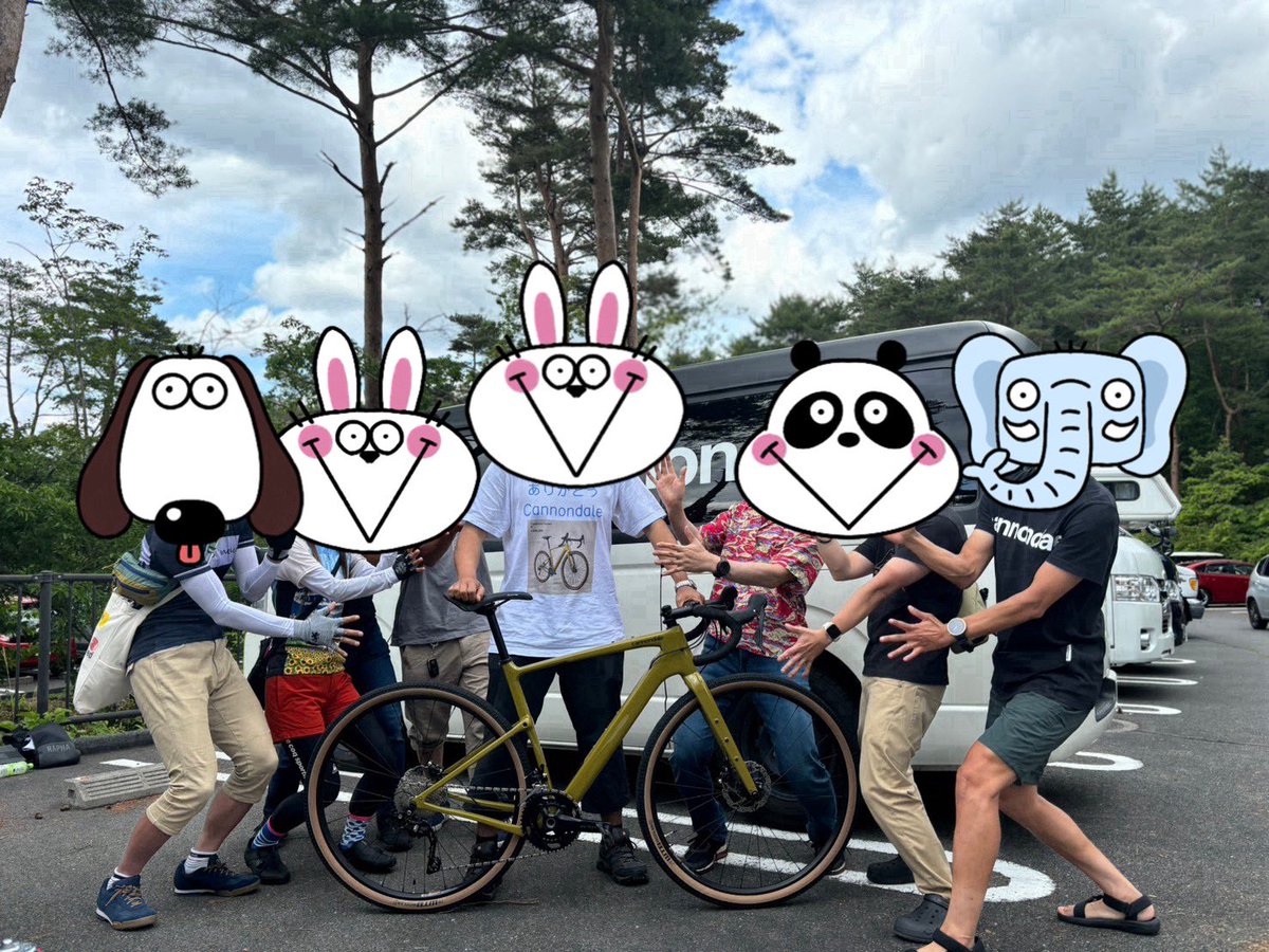 ぱん@凹グラベルロード当選者！ tweet media