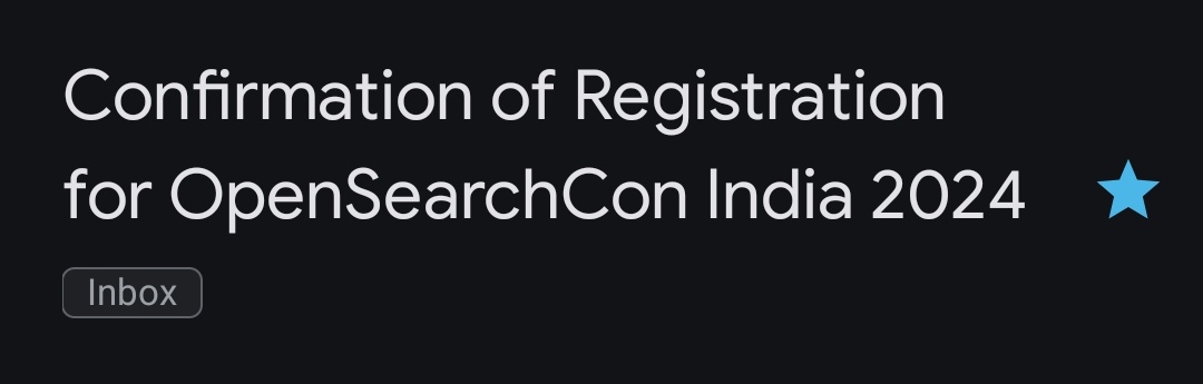 misalpavv's tweet image. Anyone attending #opensearchcon India&apos;24 ?