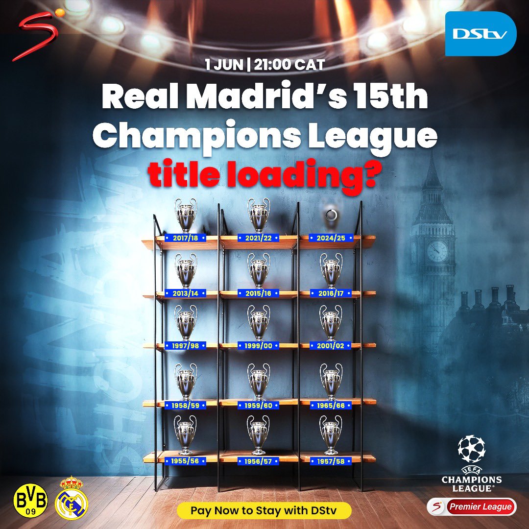 Loading, loading-ding-ding…. Will it be the 15th or will it be premium tears? #BvB #Dorrma #championsleague #ucl #UCLfinal #UCL2024