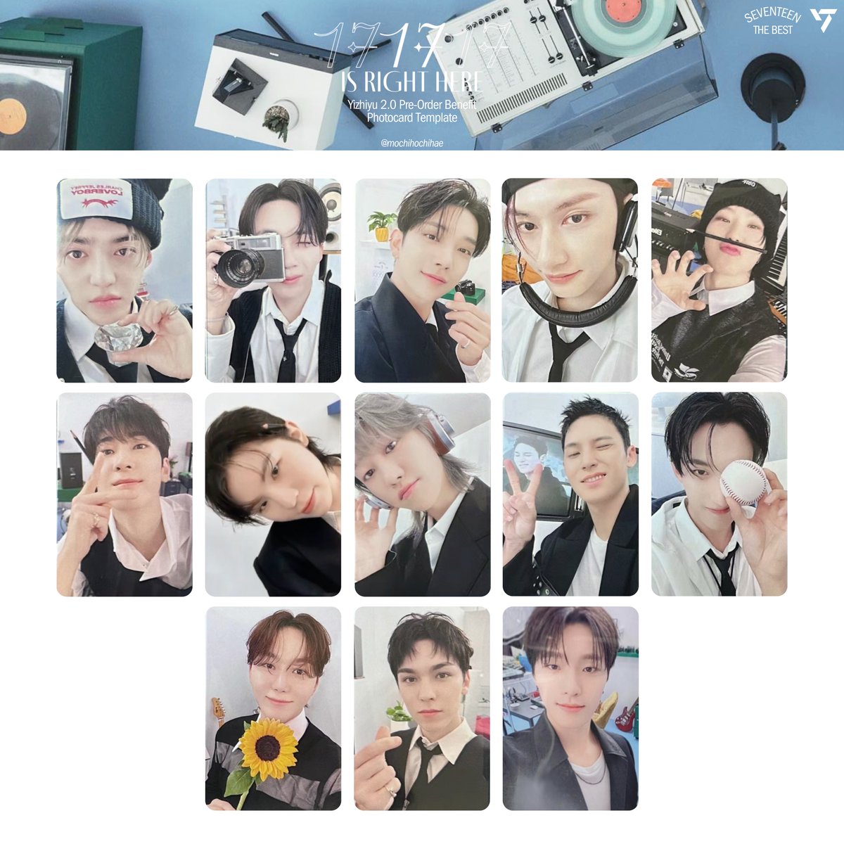 SEVENTEEN 写真 L版 ウジ No.38 Seventeen Woozi Lockscreen [Vogue]