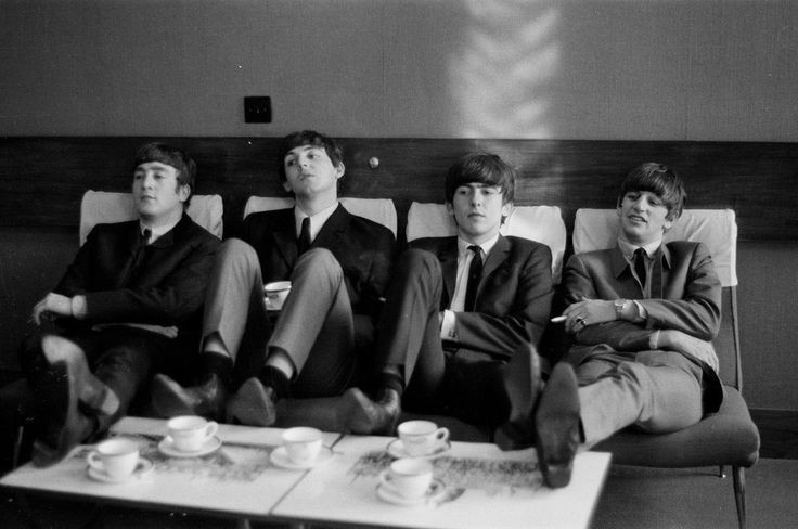 #TheBeatles during their UK Tour in 1963
