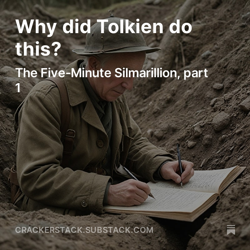 I'm reading THE SILMARILLION again and digesting it chapter-by-chapter so I can write these short scripts and break it down for you. The newest installment is live.