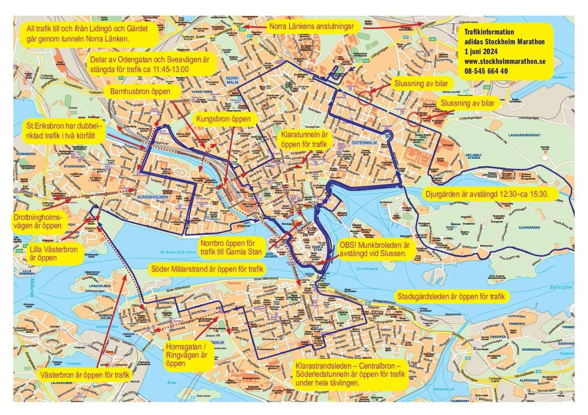 Idag kan det bli en mara att köra bil i de centrala delarna. Här ser ni hur, var och när ditt kvarter berörs.