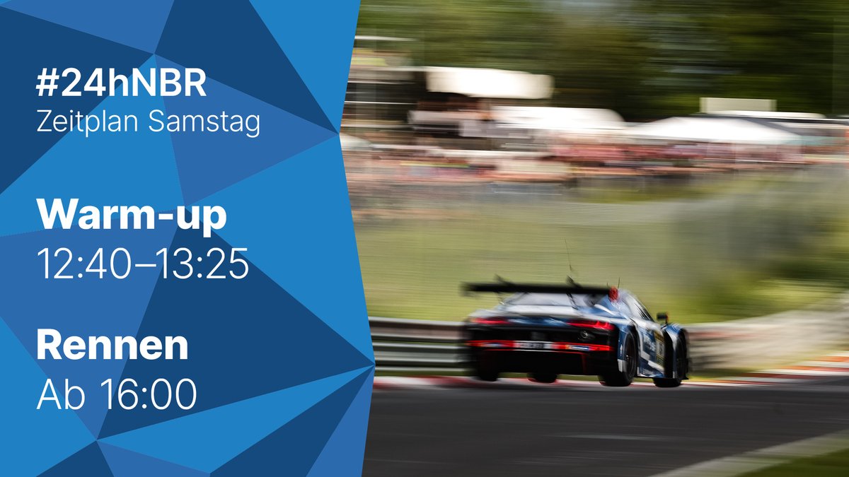 Lange haben wir uns auf diesen Tag gefreut: Hier ist unser Zeitplan für den Rennsamstag und damit den Start zum größten Rennen des Jahres.

➡️ bit.ly/3V1zyaP

#SchererSportPHX #SchererSport #SchererGruppe #24hNBR #Nürburgring #Nordschleife #Greenhell #Racing #Motorsport