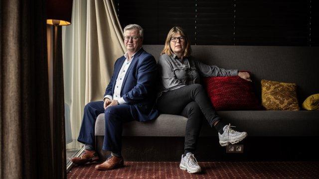 Carl Devos et Caroline Sägesser, politologues: "Si la N-VA est incontournable, cela fera gagner énormément de temps" lecho.be/economie-polit…
