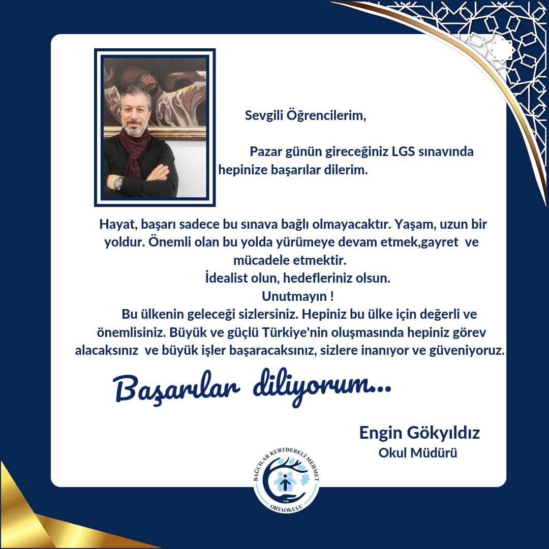 Kurtdereli Mehmet Ortaokulu (@kurtderelio) on Twitter photo 