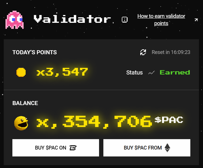 Martin_bml's tweet photo. My favorite routine is @pacmoon_ validator and increasing x.

Today I have more than 40,000 points again for amazing content. 

Like and repost this tweet, then comment your content link and wait for a surprise gift.

@osf_rekt @TheOG_General @Zeneca https://t.co/8nsU15B94X