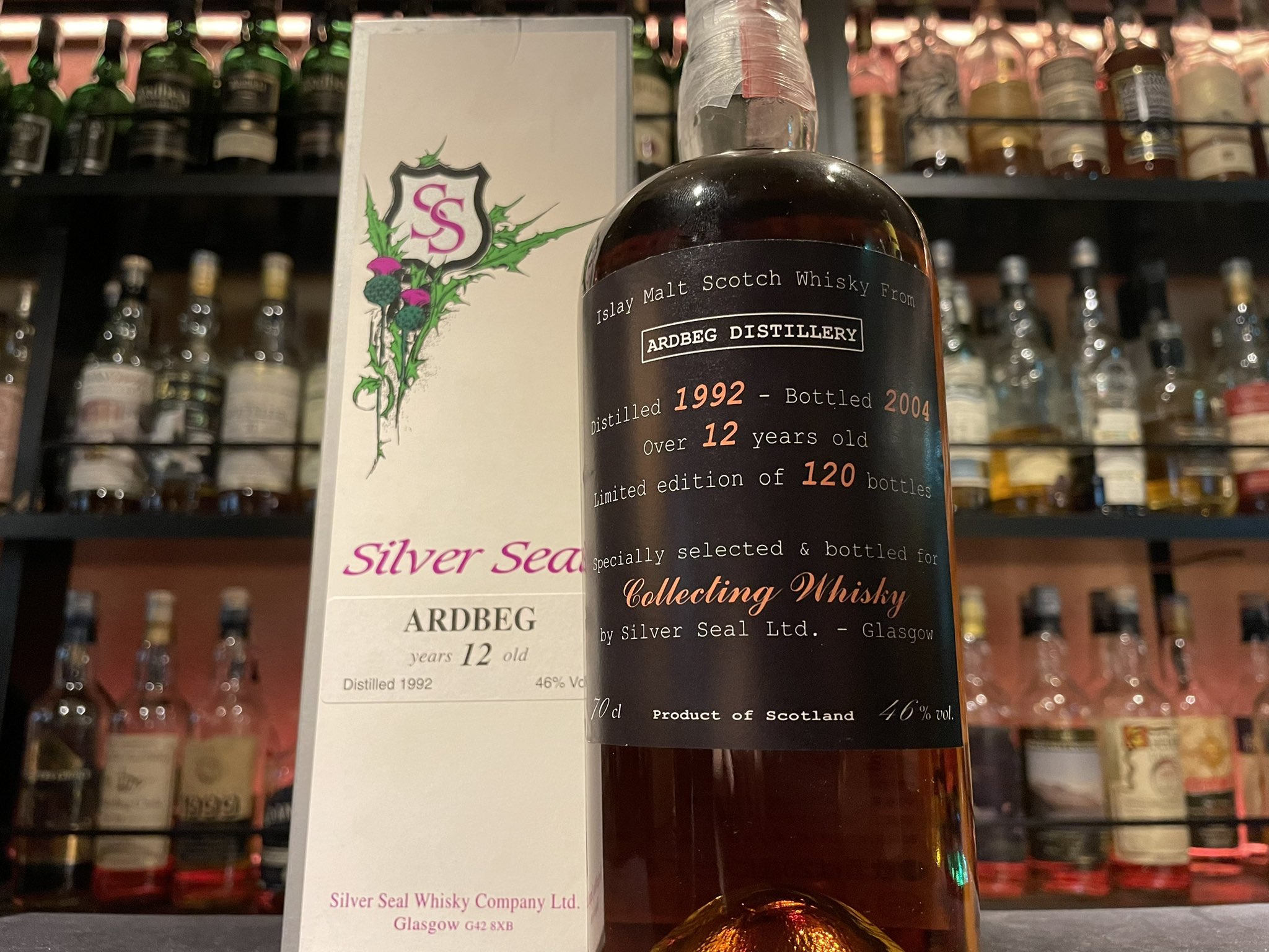 アードベッグ（Ardbeg）1974y-26y - シルバーシール - メルカリ