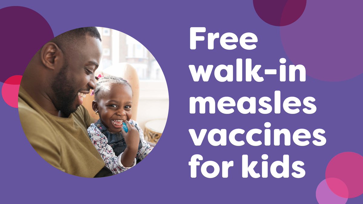 Free MMR and Covid-19 vaccinations for children and young people aged 6 months to 17 years TODAY at University College Hospital. Walk in or book in advance. Find us in the Paediatrics Department of the Elizabeth Garrett Anderson Wing until 4.45pm. camden.gov.uk/measles