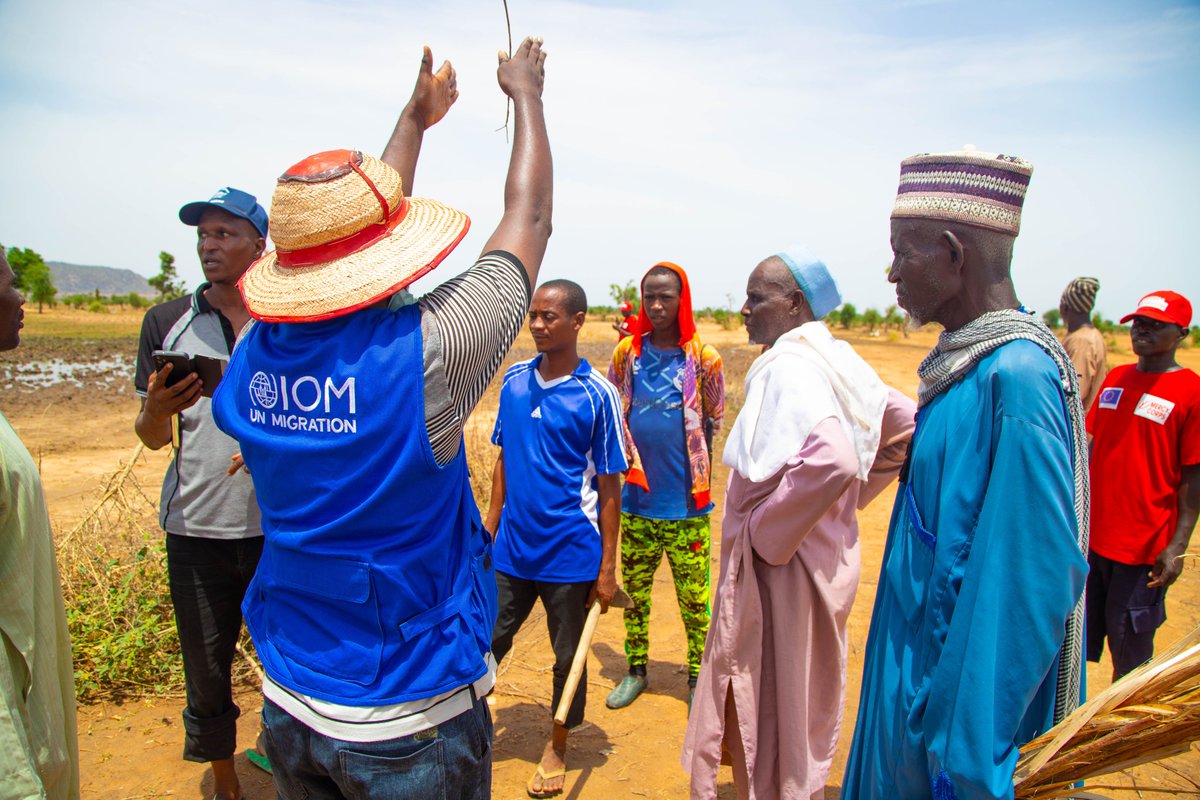 IOM Nigeria (@iom_nigeria) on Twitter photo In collaboration with <a href="/SFCGNigeria/">SFCG Nigeria</a>, <a href="/mercycorpsng/">Mercy Corps Nigeria</a> & local partners, IOM and local leaders opened a transhumance corridor which runs from Jabi to Wuro Tanni in Libbo Ward, Shelleng LGA in #Adamawa state. In collaboration with <a href="/SFCGNigeria/">SFCG Nigeria</a>, <a href="/mercycorpsng/">Mercy Corps Nigeria</a> & local partners, IOM and local leaders opened a transhumance corridor which runs from Jabi to Wuro Tanni in Libbo Ward, Shelleng LGA in #Adamawa state.