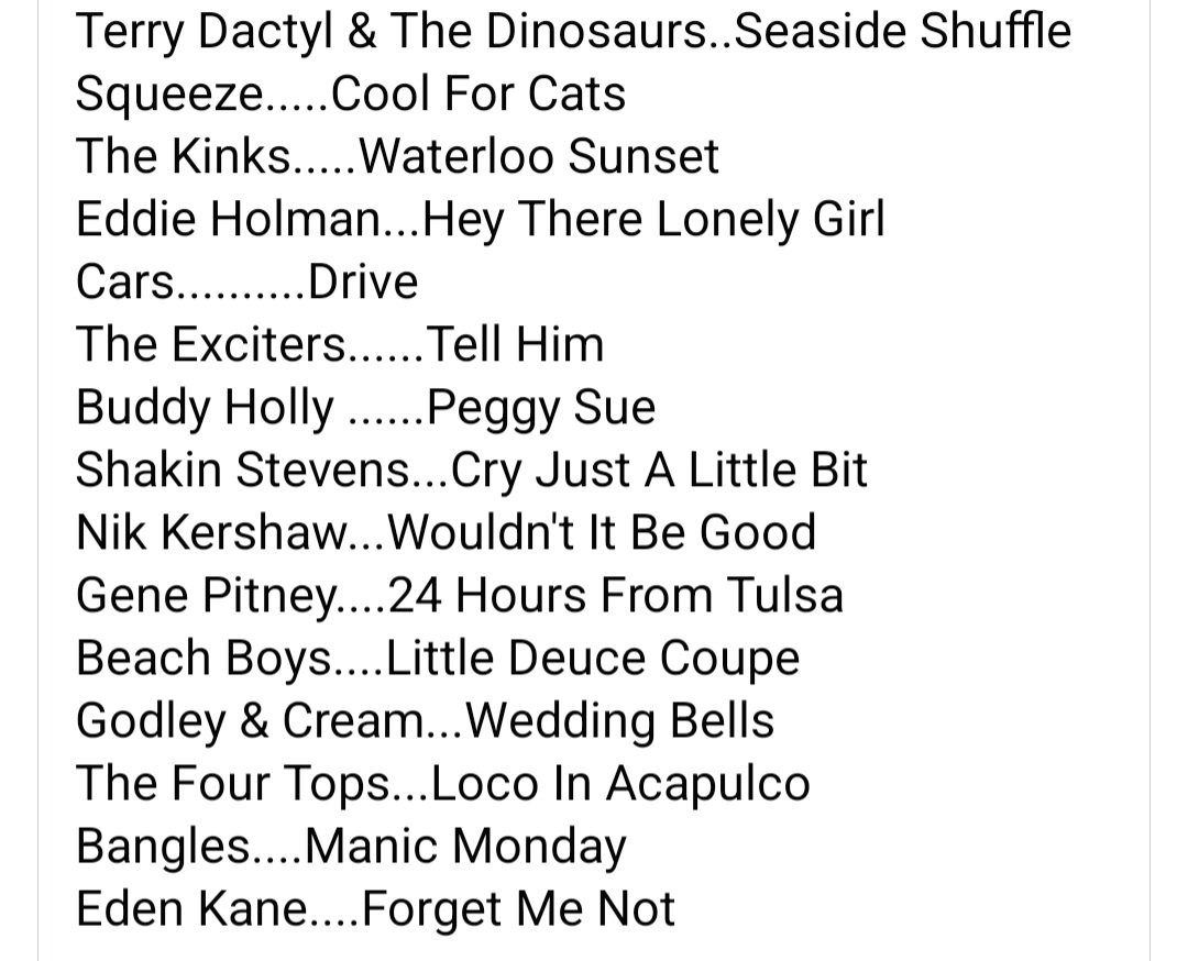 Here's the recording of the latest Golden Years Show from <a href="/phoenixfm/">Phoenix FM (we're on 🦋)</a> .
Click the link below to listen 👇 
phoenixfm.com/2024/06/01/the…
Here's the playlist (click photo for full list)