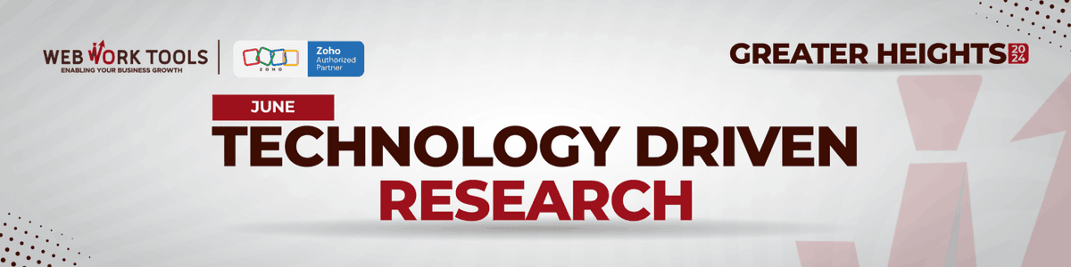 webworktoolsltd's tweet image. Let us work together and provide you with the right technology you can use for regular research within your business without breaking the bank. Gain free access to Expository Sessions on Zoho Products in the last seven days of this month. Sign up here: zurl.co/KBTy