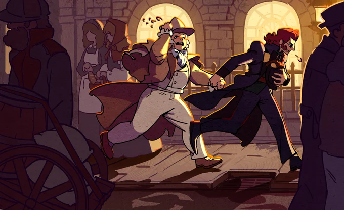 #GoodOmens RUN! Angel RUUUN!!! 