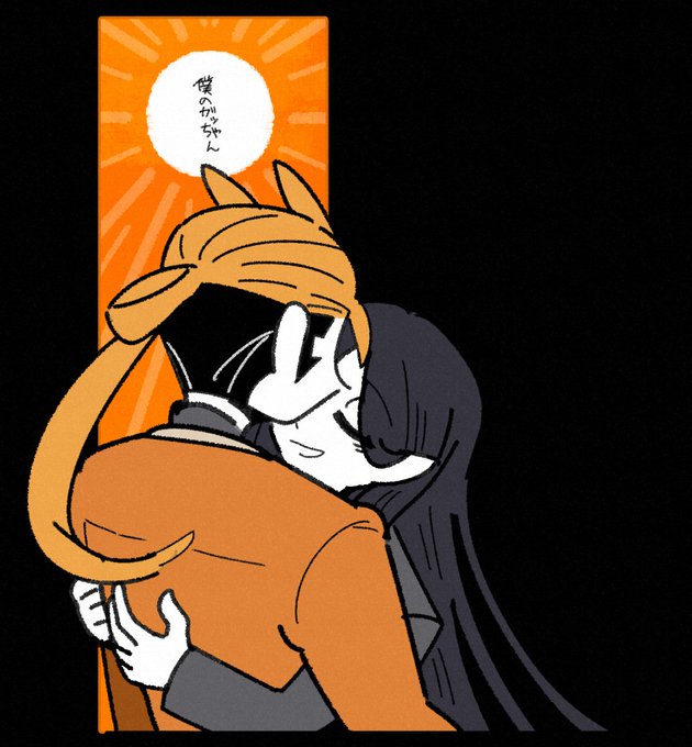 「1girl hug」 illustration images(Latest)