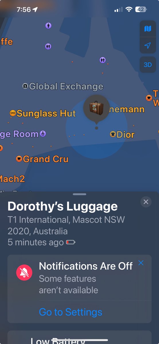 .<a href="/AKL_Airport/">Auckland Airport</a> My 'untraceable'  suitcase lost by <a href="/Qantas/">Qantas</a> is quite clearly sitting waiting in T1 Sydney airport. What is the problem with finding it and returning it?