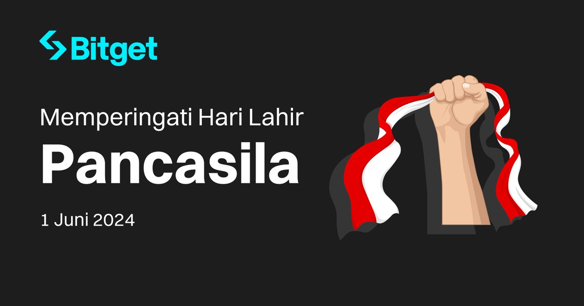 BitgetID's tweet photo. Selamat weekend, Bitgetters! 😁

Yuk, sejenak kita panjatkan doa bagi pendahulu yang sudah memperjuangkan bangsa Indonesia hingga kita tiba di titik ini. 🤲

Pada ngapain aja nih di Hari Lahir Pancasila?

#Bitget #BGB #Pancasila #HariPancasila #PancasilaDay https://t.co/IkLpF2t6y8