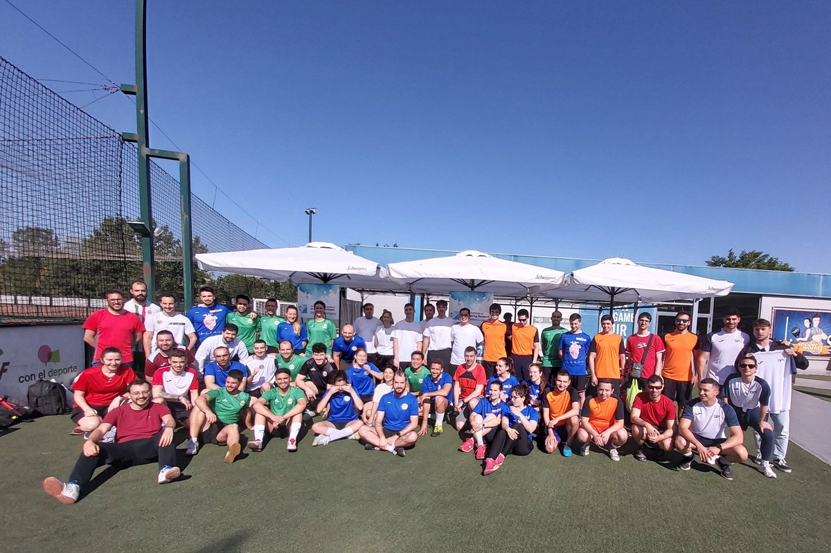 I3A - UNIZAR (@i3aunizar) on Twitter photo ⚽⚽⚽ Empezamos nuestra propia #champions 🤭 Más de 60 #jóvenesI3A En el I Torneo de Fútbol #I3Aunizar
¡Vamoooos!!!! Suerte a todos los equipos ¡Disfrutad de la mañana! 👏👏👏
<a href="/bsicosgroup/">bsicosgroup</a> <a href="/GPT_research/">Thermochemical Processes Group</a>
<a href="/labTME/">TME Lab</a> <a href="/M2BE_Group_I3A/">M2BE_I3A</a> <a href="/gdeunizar/">GDE</a>
#somosI3A ⚽⚽⚽ Empezamos nuestra propia #champions 🤭 Más de 60 #jóvenesI3A En el I Torneo de Fútbol #I3Aunizar
¡Vamoooos!!!! Suerte a todos los equipos ¡Disfrutad de la mañana! 👏👏👏
<a href="/bsicosgroup/">bsicosgroup</a> <a href="/GPT_research/">Thermochemical Processes Group</a>
<a href="/labTME/">TME Lab</a> <a href="/M2BE_Group_I3A/">M2BE_I3A</a> <a href="/gdeunizar/">GDE</a>
#somosI3A