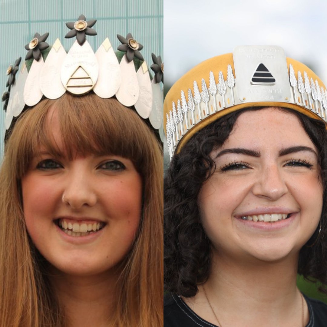 2014 a 2024 👑

Cafodd Coron Eisteddfod yr Urdd eleni ei greu gan Mari Eluned - yr un gwneuthurwraig a greodd y Goron a enillwyd gan Gyfarwyddwr Celfyddydau'r Urdd, <a href="/llioelain/">Llio Maddocks</a>!

Rydym yn sicr fod dy ddyfodol yr un mor ddisglair, Tegwen! ✨

🎪 #Urdd2024