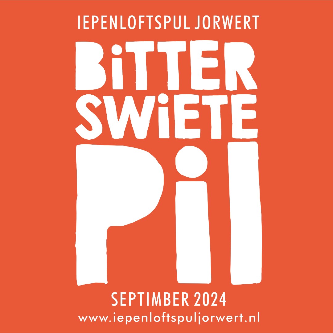 Wy binne los!
De kaartferkeap is fan start gien. Bisto der ek by yn septimber? Wy spylje ‘Bitterswiete Pil’, in tragikomeedzje yn musicalfoarm.

Meitsje it mei, keapje no dyn kaarten! Fia iepenloftspuljorwert.nl/kaartverkoop/

#bitterswietepil #iepenloftspuljorwert #kaartferkeap