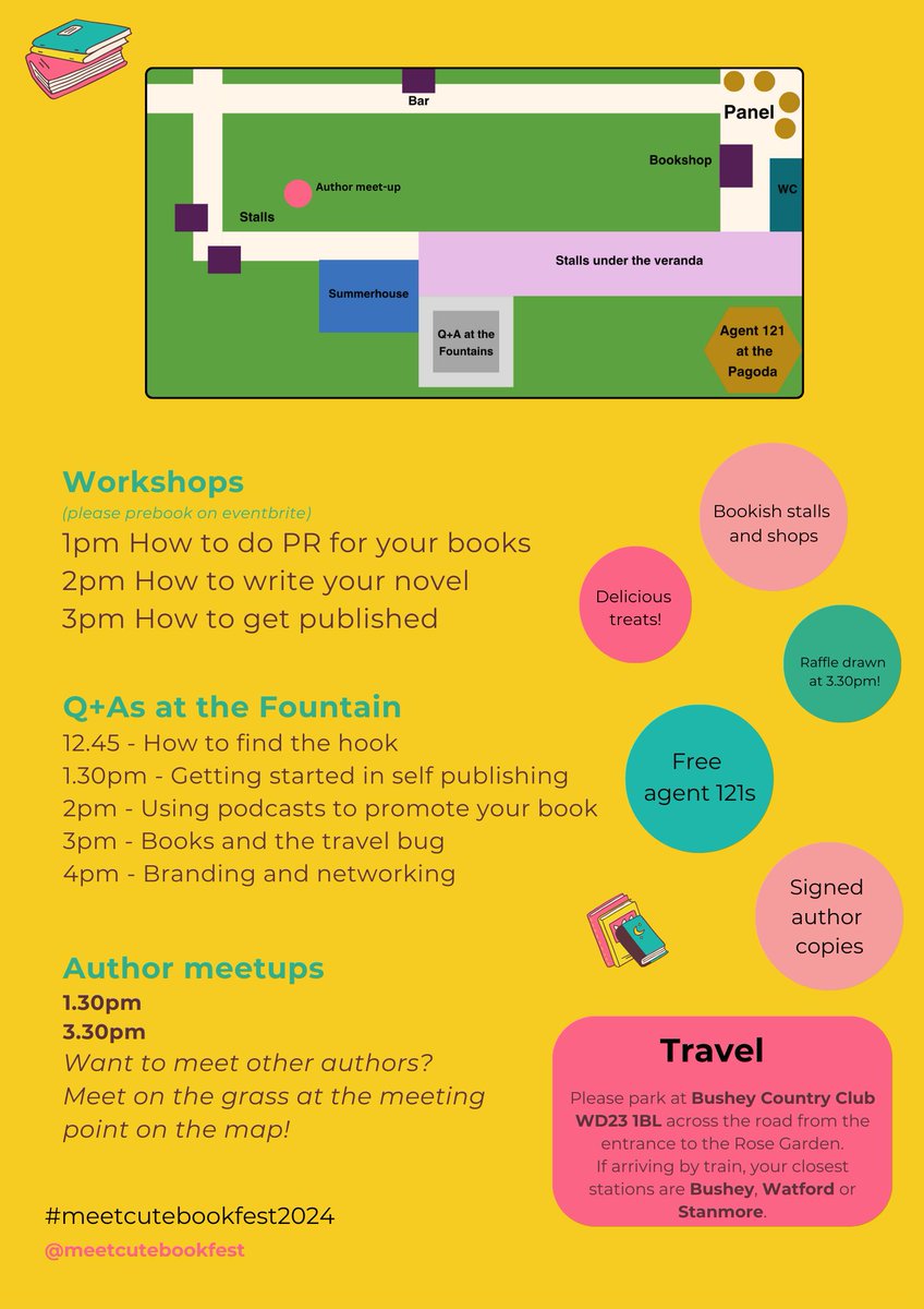 #MeetCuteBookFest2024 I'll be there...