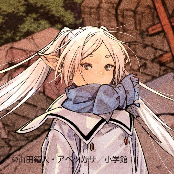 「scarf white hair」 illustration images(Latest)