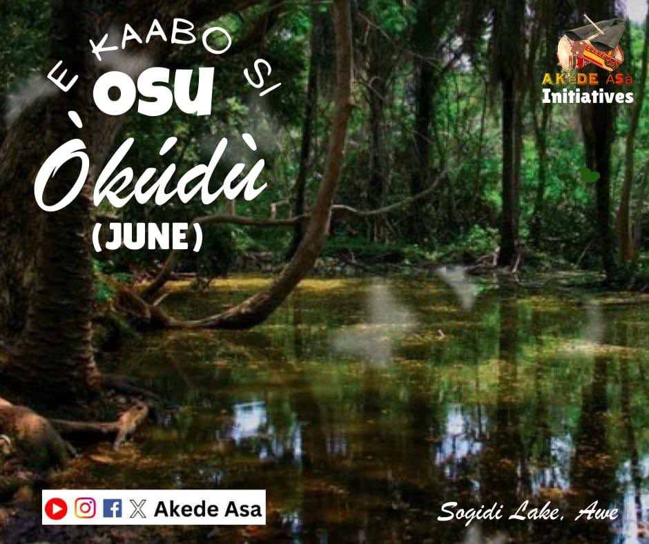 AkedeAsa's tweet photo. Happy new month of June 
#happynewmonth #oyostate #ministryofcultureandtourism #akedeasa #oyostatetourism https://t.co/NnxIN1ynEk