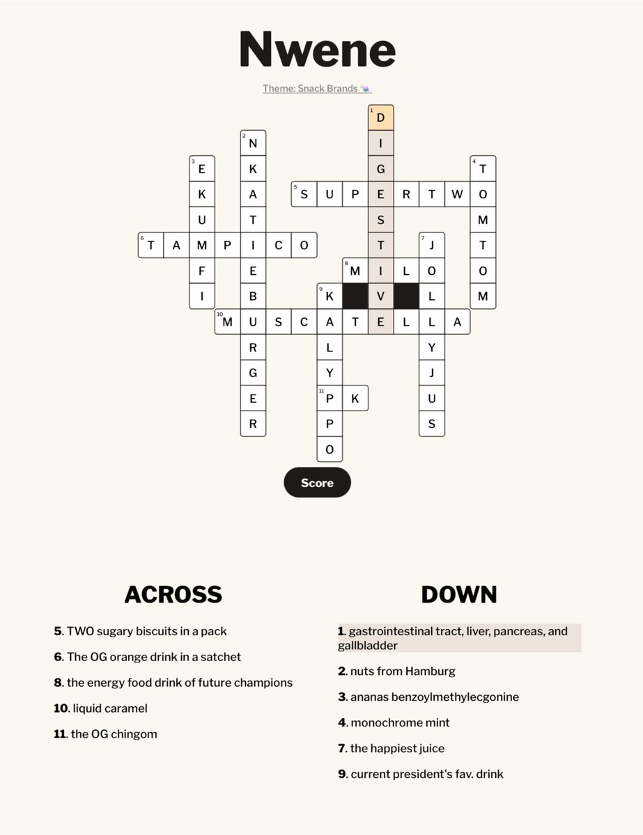 As promised, the answers!