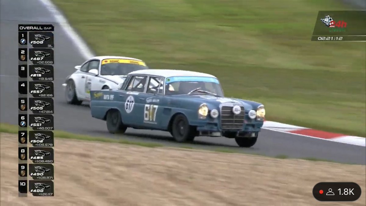 The “young timer” support race for the #N24 has got a very eclectic entry - including the <a href="/foxtailsp3/">Foxtail</a> Manta. As well as these beasties I’ve spotted a Lancia Beta, Mercedes 190 Evo, assorted Escorts, Porsche 911 (various), 914, 924