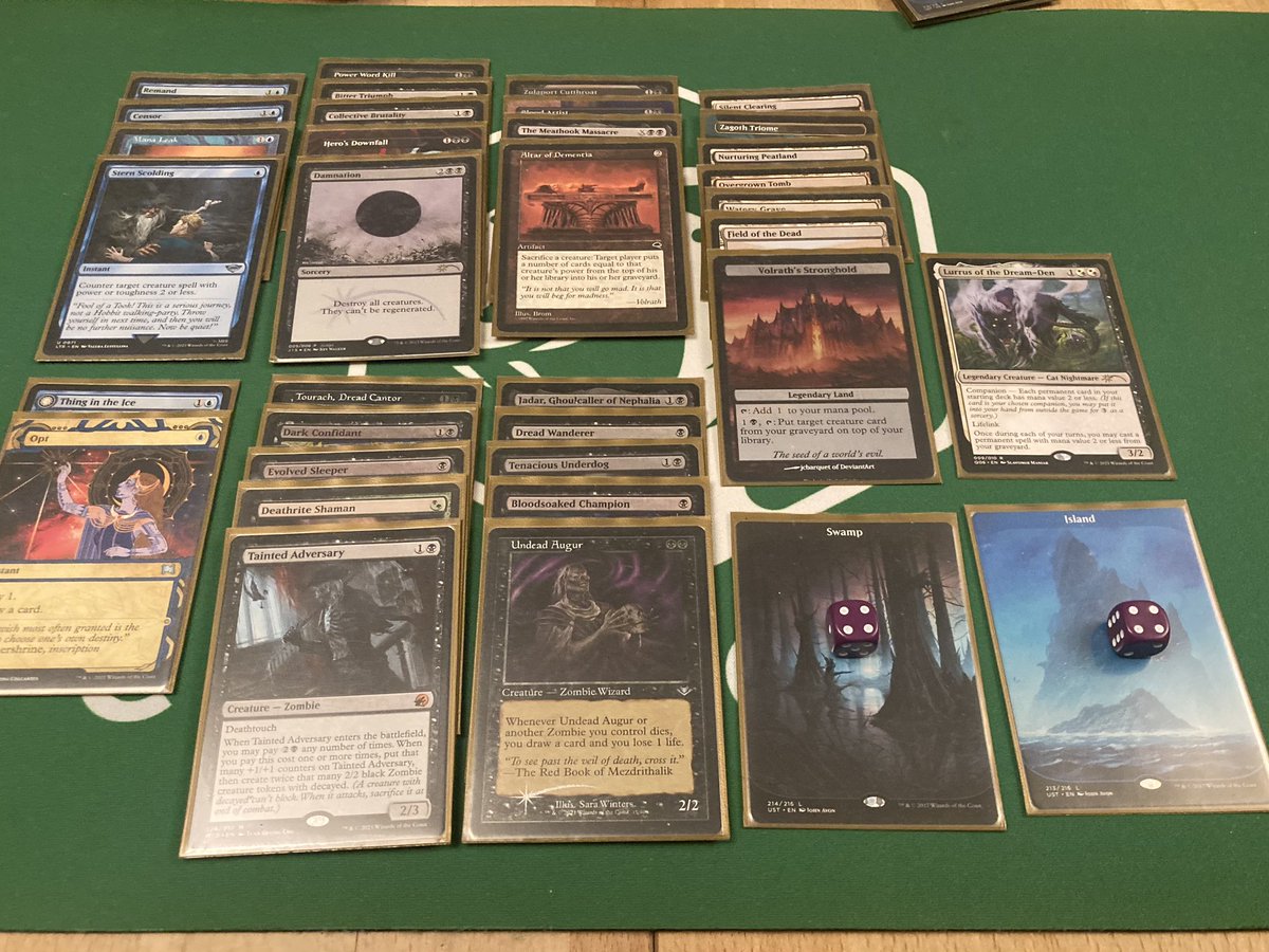 CubeVitational's tweet photo. #MtGCube #CubeVitational 2024 Qualifier #17 is taken down by dumb green shit. Old-Growth Troll just too stronk!

🥇Berend R. / monoG Nightmare
🥈Friso S. / Esper Tap-Out
🥉Johan vderB./ Golgari Survival
🏅@AdmiralVortex / Dimir Lurrus

Just 7 Qualifiers to go after tonight… https://t.co/uqpc2kqwMm