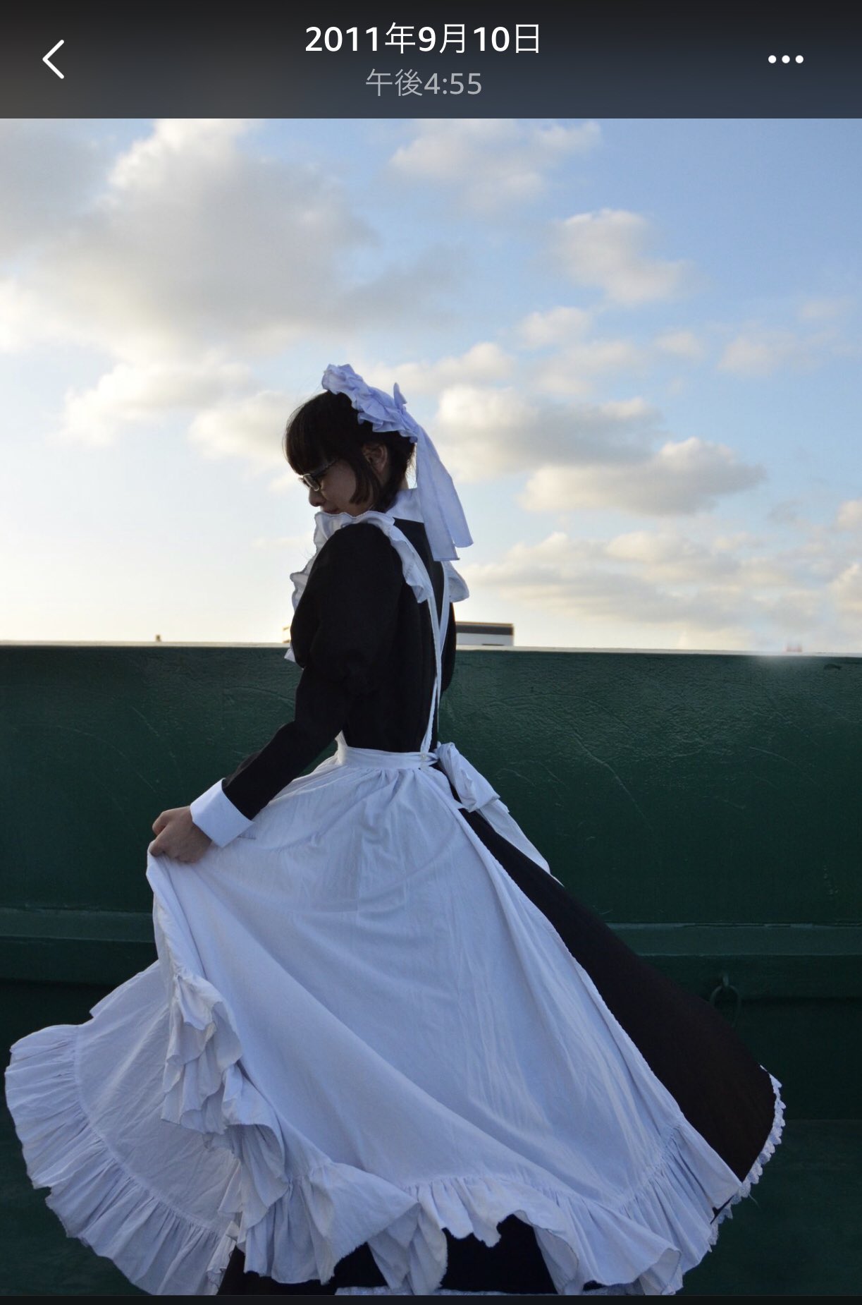 「ワンダーパーラー クラシカルメイド®︎服」ロング丈 ワンピース　Mサイズ メイド服 クラシカル ワンダーパーラー ロング - メルカリ