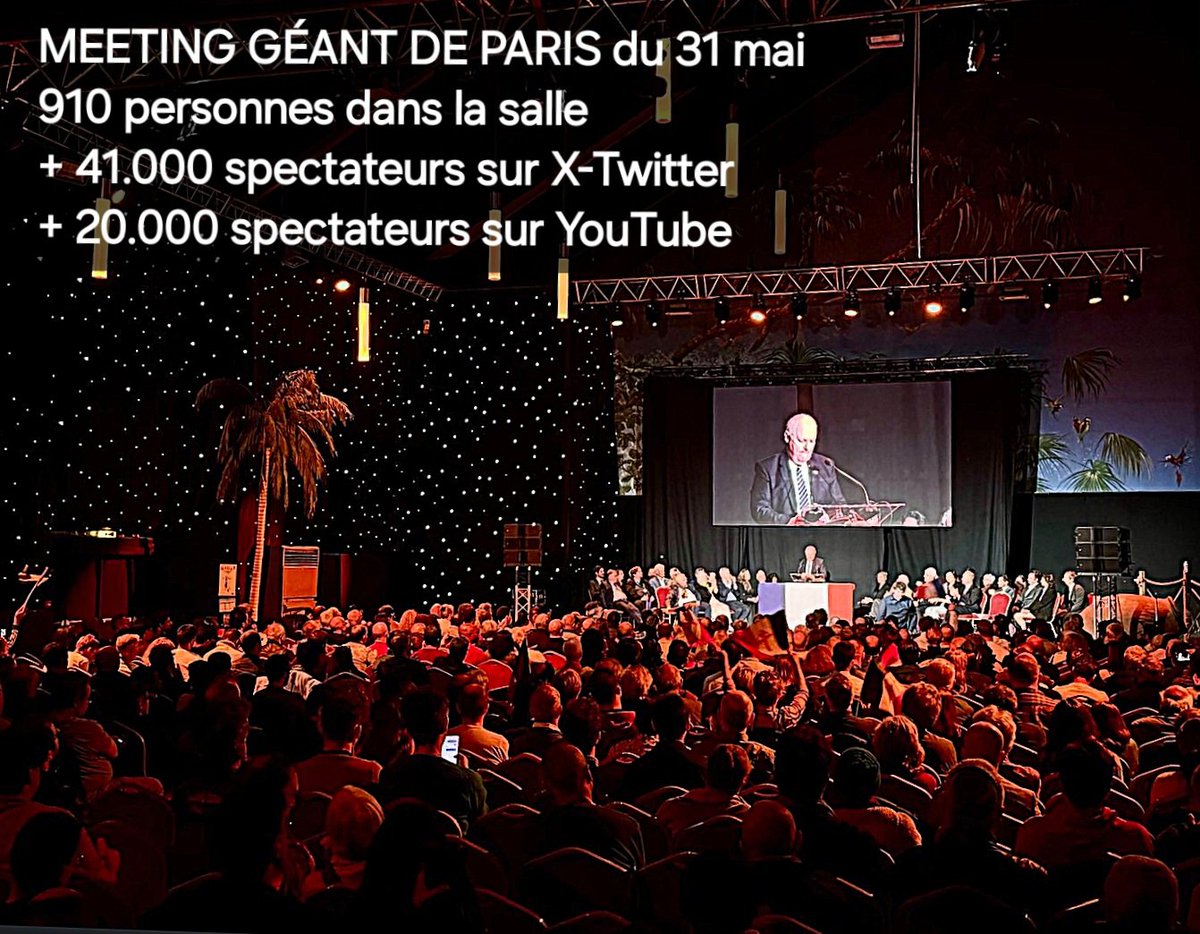 f_asselineau's tweet image. 🇫🇷 L'INCROYABLE SUCCÈS
DU MEETING GÉANT DE PARIS
👍 AUTRES PHOTOS SOUVENIRS