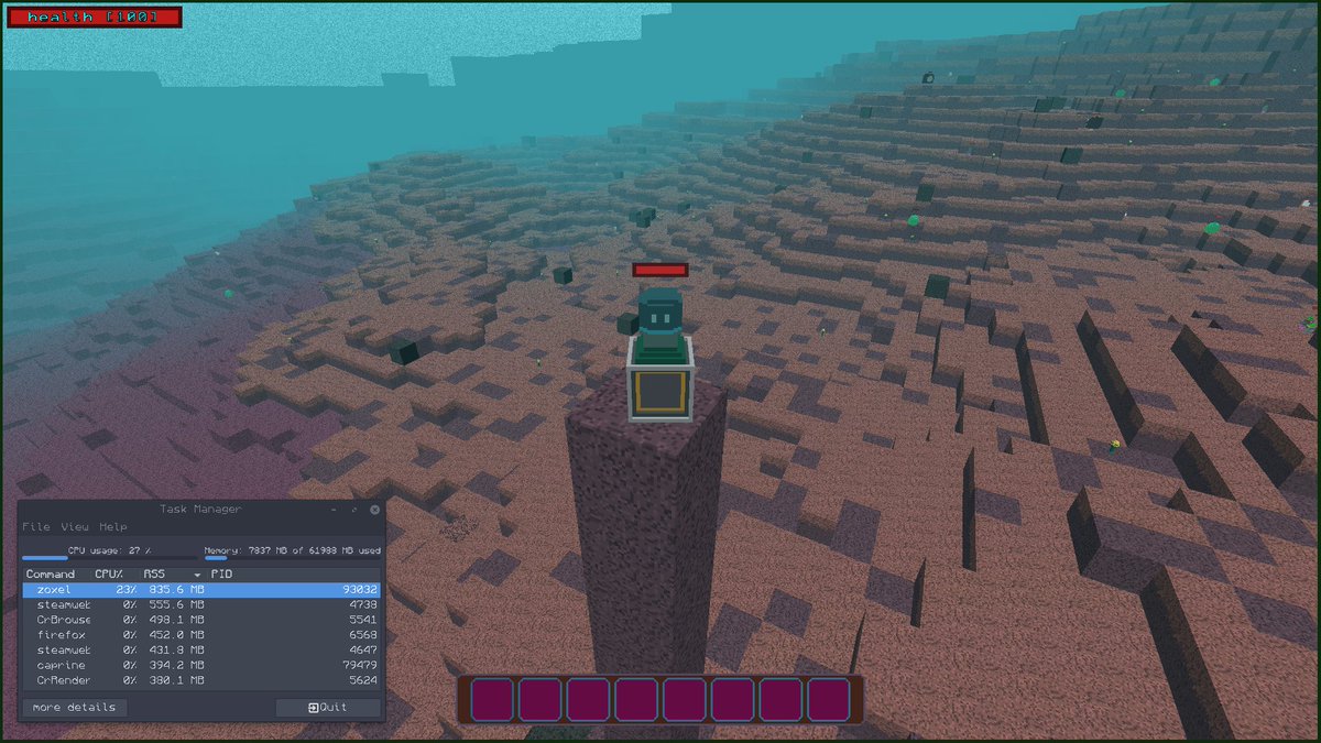 deusxyz's tweet image. Turns out i could still make improvements to memory by using arrays in some points instead of mallocs, stack vs heap overheads :) #gamedev #100daysofgamedev