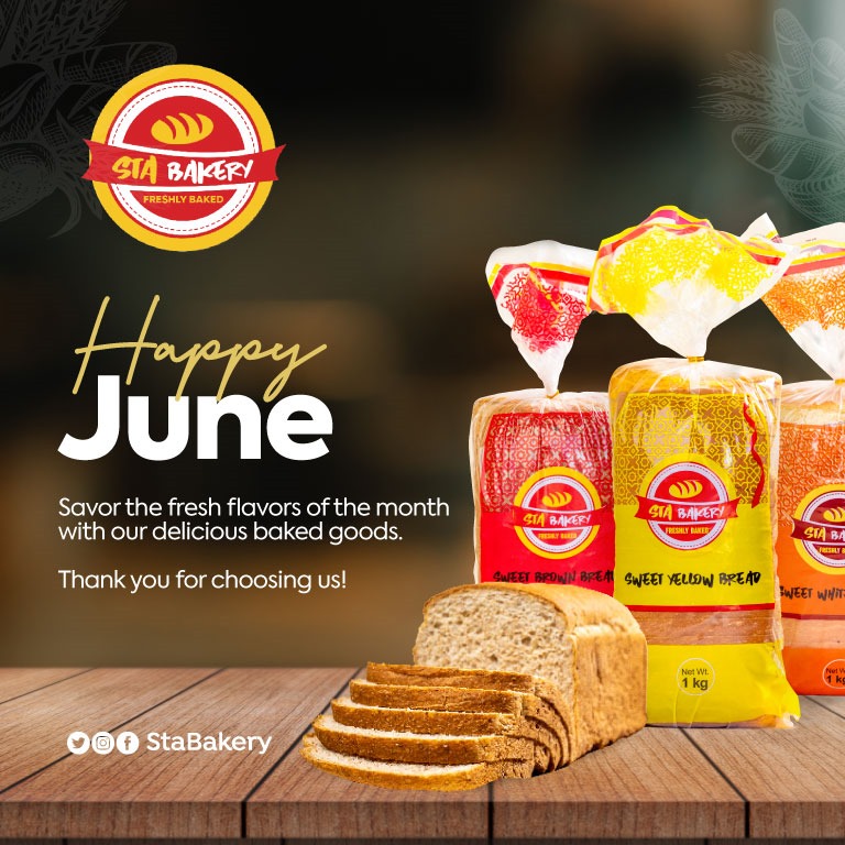 StaBakery's tweet photo. Happy New Month from Stabakery! 🎉 Indulge in fresh, delicious treats to start your month sweetly. #Stabakery #HappyNewMonth #SweetBeginnings https://t.co/9enqGiP5Gl